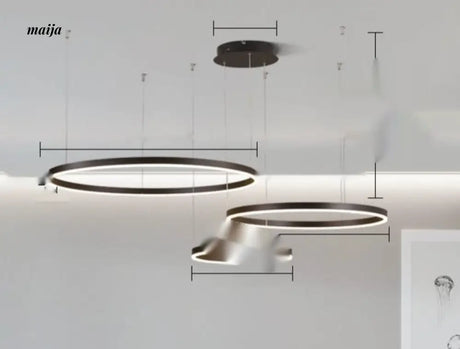GVG French Style Minimalistic Ring Ceiling Lamp from GVG