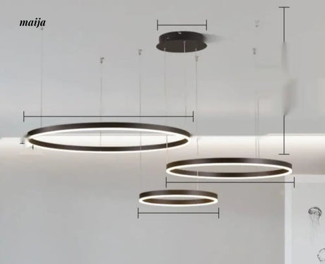 GVG French Style Minimalistic Ring Ceiling Lamp from GVG