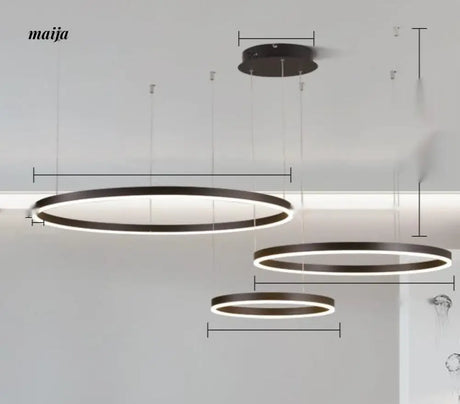 GVG French Style Minimalistic Ring Ceiling Lamp from GVG