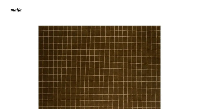 UNDERLAND Brick Domino Rectangular Rug from UNDERLAND