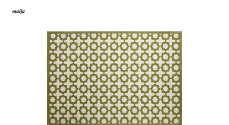 UNDERLAND Green Manor d'Este Handmade Rug from UNDERLAND