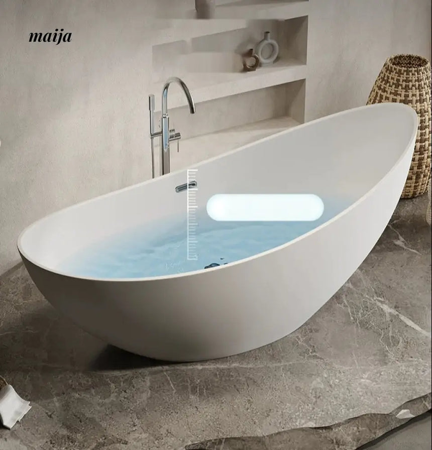 Crescent Free Standing Bathtub from maija