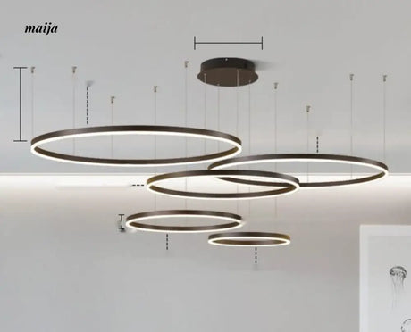 GVG French Style Minimalistic Ring Ceiling Lamp from GVG