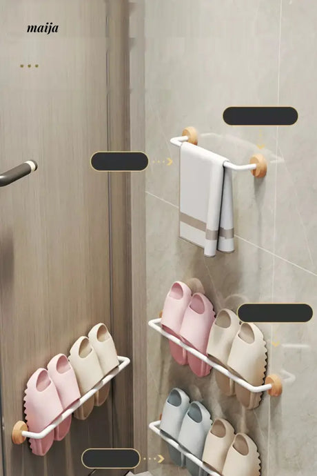 NHSJ Punch-Free Towel Racks from NHSJ