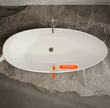 Crescent Free Standing Bathtub from maija