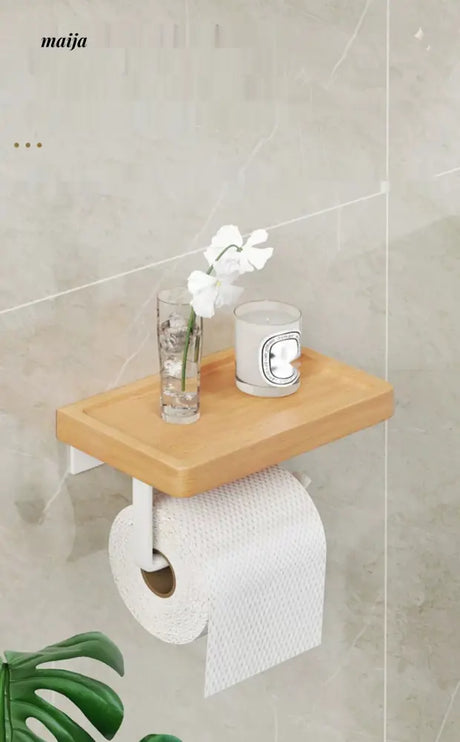 NHSJ Wall-Mounted Bathroom Tissue Box from NHSJ