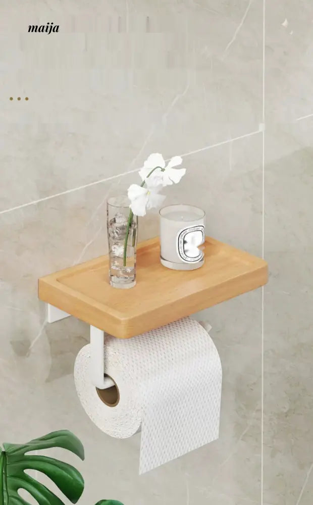 NHSJ Wall-Mounted Bathroom Tissue Box from NHSJ