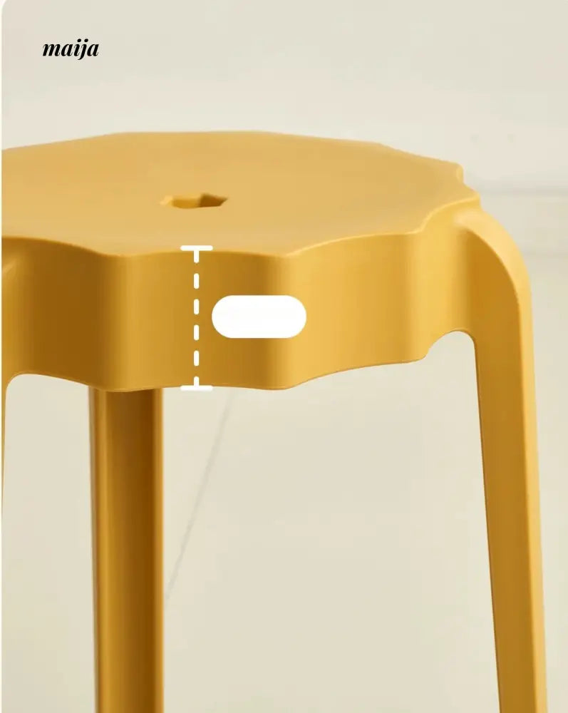 Nolan Stackable Low Stool from maija