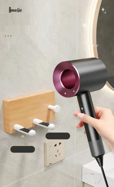 NHSJ Bathroom Hairdryer Rack from NHSJ