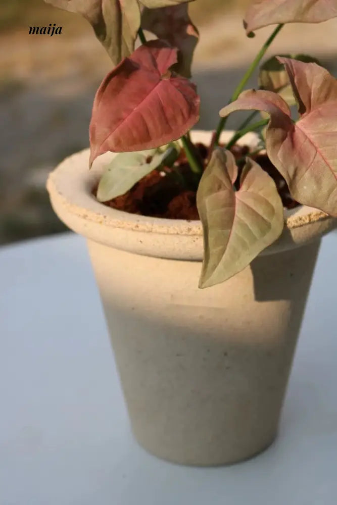 KERRY Handmade Simple Breathable Flower Pot