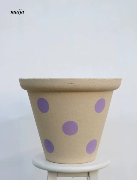 KERRY Handmade Polka Dot Planter from maija
