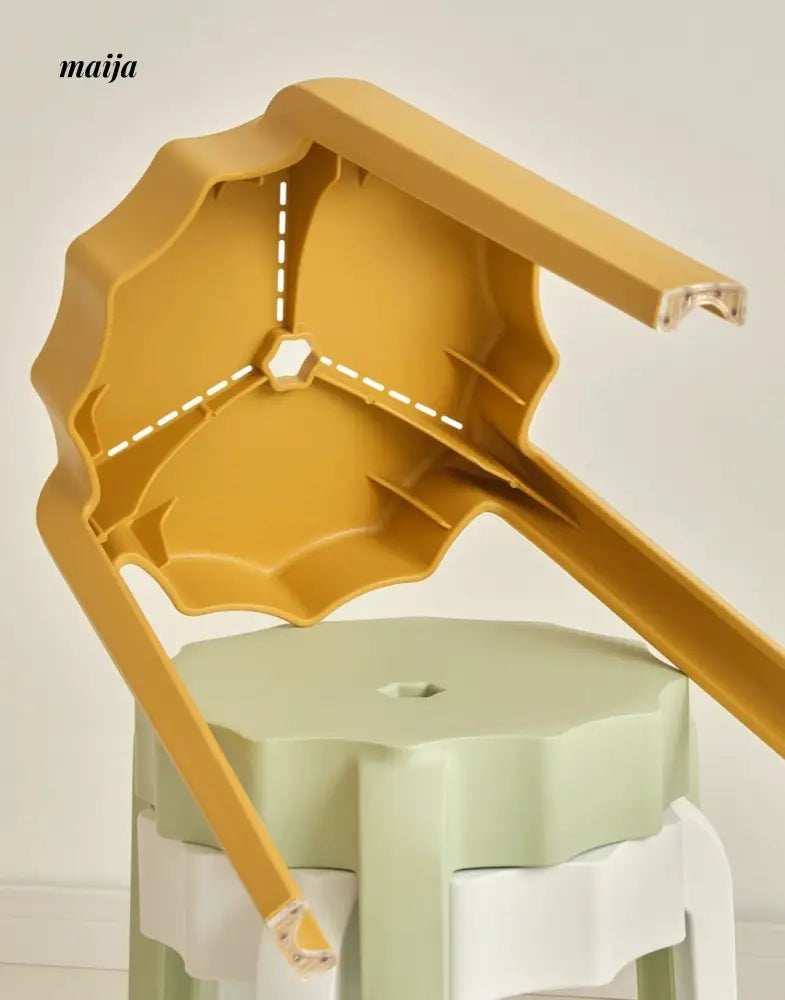 Nolan Stackable Low Stool from maija
