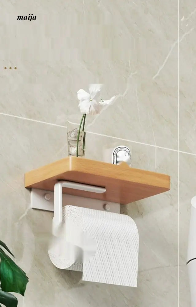 NHSJ Wall-Mounted Bathroom Tissue Box from NHSJ