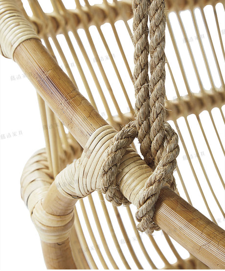 RATTAN FURNITURE Akihiro Cozy Double Cradle Hanging Basket from RATTAN FURNITURE