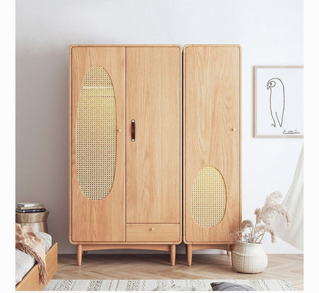 RATTAN FURNITURE Akihiro Modern Minimalist Wardrobe Unit from RATTAN FURNITURE