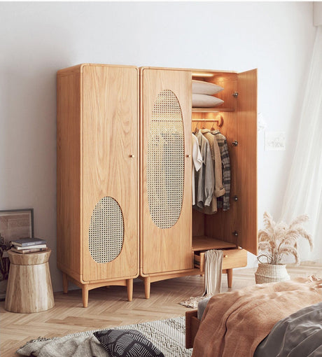 RATTAN FURNITURE Akihiro Modern Minimalist Wardrobe Unit from RATTAN FURNITURE