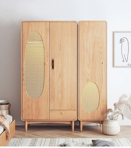 RATTAN FURNITURE Akihiro Modern Minimalist Wardrobe Unit from RATTAN FURNITURE