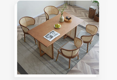 RATTAN FURNITURE Akihito Elegant Natural Wooden Highchair from RATTAN FURNITURE