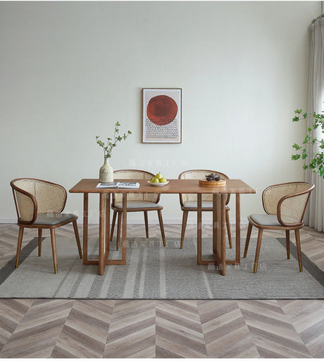 RATTAN FURNITURE Akihito Elegant Natural Wooden Highchair from RATTAN FURNITURE