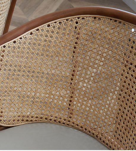 RATTAN FURNITURE Akihito Elegant Natural Wooden Highchair from RATTAN FURNITURE