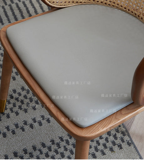 RATTAN FURNITURE Akihito Elegant Natural Wooden Highchair from RATTAN FURNITURE