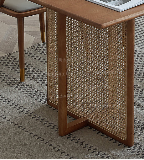 RATTAN FURNITURE Akihito Elegant Natural Wooden Highchair from RATTAN FURNITURE