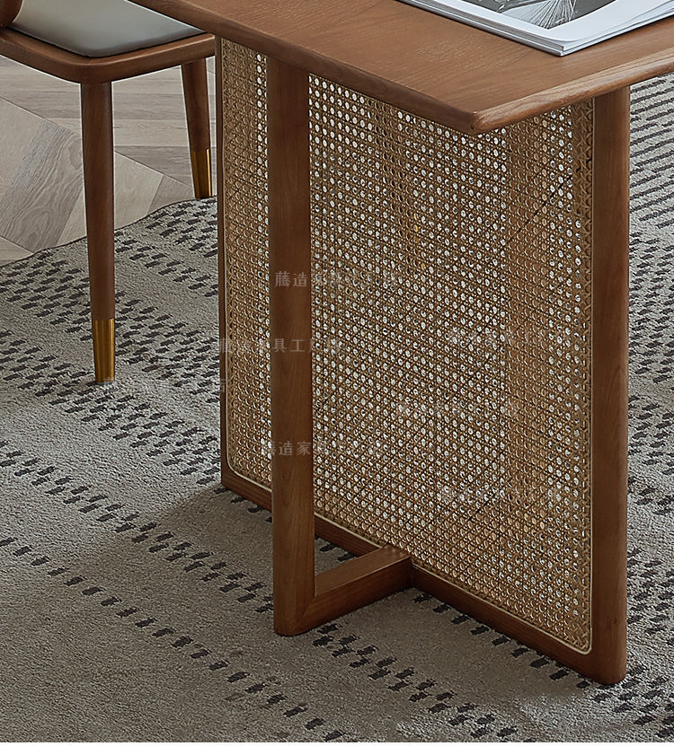 RATTAN FURNITURE Akihito Elegant Natural Wooden Highchair from RATTAN FURNITURE