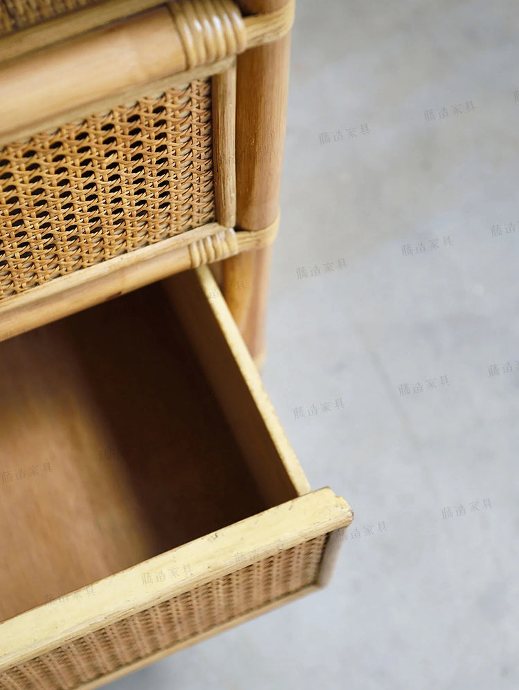 RATTAN FURNITURE Akira Elegant Minimalist Bookshelf Storage System from RATTAN FURNITURE