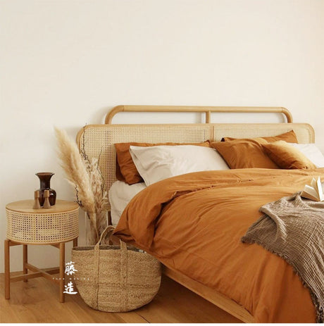 RATTAN FURNITURE Alhambra Rustic Natural Wood Side Cabinet from RATTAN FURNITURE