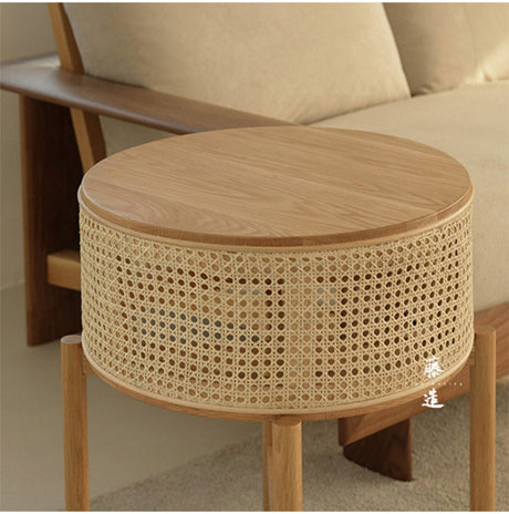 RATTAN FURNITURE Alhambra Rustic Natural Wood Side Cabinet from RATTAN FURNITURE
