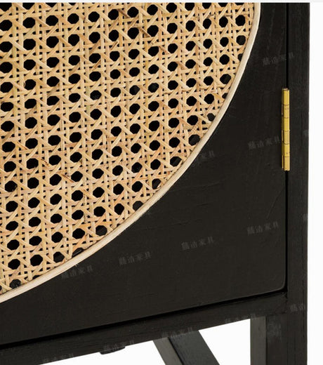 RATTAN FURNITURE Amara Elegant Retro Wardrobe from RATTAN FURNITURE