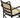 RATTAN FURNITURE Amaris Elegant Solid Wood Back Dining Chair from RATTAN FURNITURE