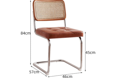 RATTAN FURNITURE Araceli Chic Modern Minimalist Desk from RATTAN FURNITURE
