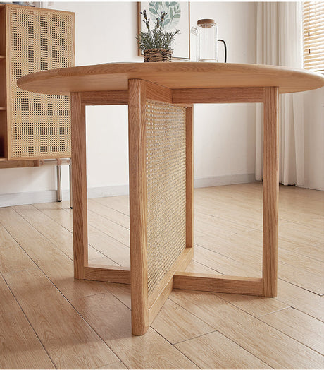 RATTAN FURNITURE Asahikawa Natural Wood Multi-Functional High Chair from RATTAN FURNITURE