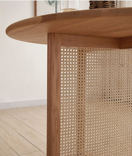 RATTAN FURNITURE Asahikawa Natural Wood Multi-Functional High Chair from RATTAN FURNITURE