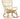 RATTAN FURNITURE Delphine Elegant Natural Rocking Chair from RATTAN FURNITURE