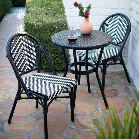 RATTAN FURNITURE Elowen Scandinavian Chic Delight Coffee Table Set from RATTAN FURNITURE