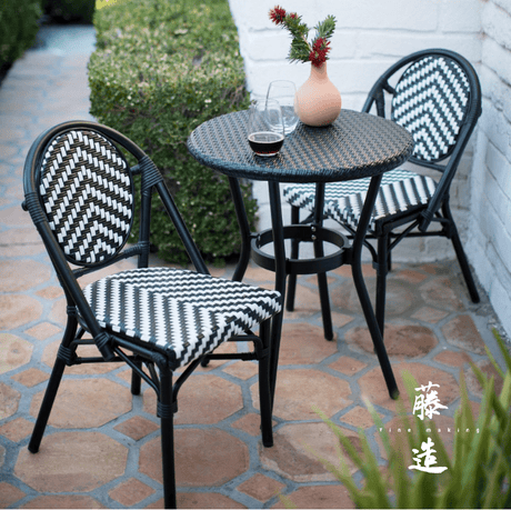 RATTAN FURNITURE Elowen Scandinavian Chic Delight Coffee Table Set from RATTAN FURNITURE