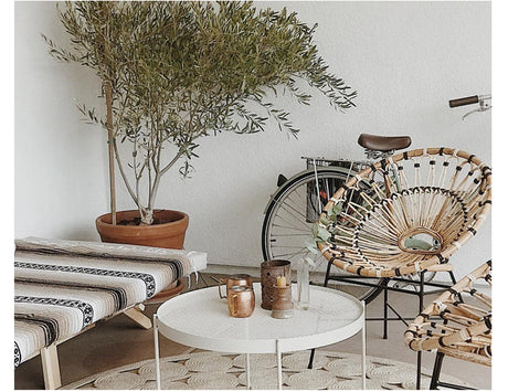 RATTAN FURNITURE Emilia Vintage Handmade Shelf Decor from RATTAN FURNITURE
