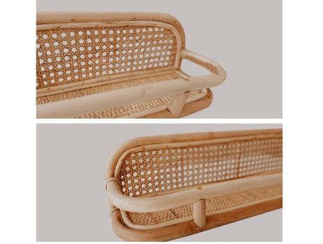 RATTAN FURNITURE Emilia Vintage Handmade Shelf Decor from RATTAN FURNITURE