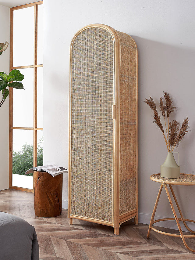 RATTAN FURNITURE Haruki Modern Elegant Rattan Wardrobe from RATTAN FURNITURE