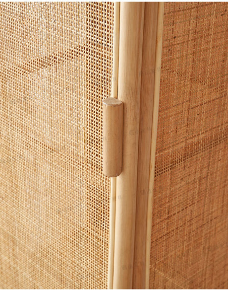 RATTAN FURNITURE Haruki Modern Elegant Rattan Wardrobe from RATTAN FURNITURE