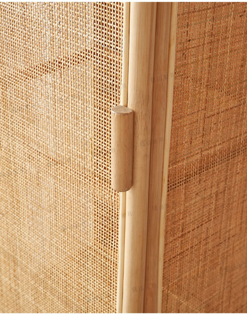 RATTAN FURNITURE Haruki Modern Elegant Rattan Wardrobe from RATTAN FURNITURE
