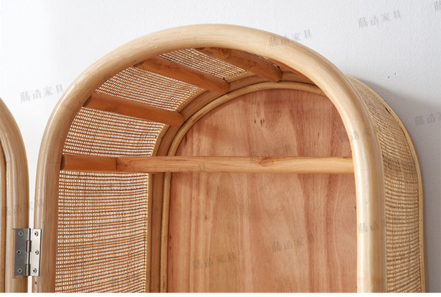 RATTAN FURNITURE Haruki Modern Elegant Rattan Wardrobe from RATTAN FURNITURE