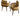 RATTAN FURNITURE Isadora Chic Wooden Dining Chair Set from RATTAN FURNITURE