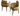 RATTAN FURNITURE Isadora Chic Wooden Dining Chair Set from RATTAN FURNITURE