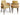 RATTAN FURNITURE Isadora Chic Wooden Dining Chair Set from RATTAN FURNITURE