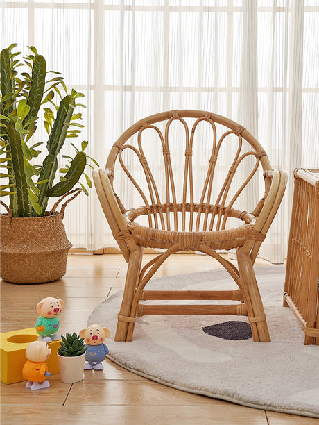 RATTAN FURNITURE Jisoo Elegant Handmade Photo Prop Bookshelf from RATTAN FURNITURE