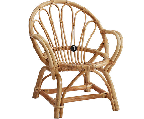 RATTAN FURNITURE Jisoo Elegant Handmade Photo Prop Bookshelf from RATTAN FURNITURE