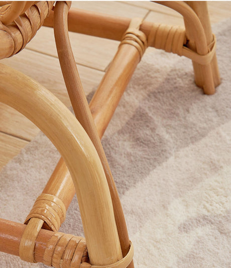 RATTAN FURNITURE Jisoo Elegant Handmade Photo Prop Bookshelf from RATTAN FURNITURE